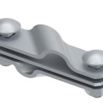Diagonální svorka d8-10/b30-40/D20 2 šrouby Inox V4A
