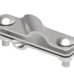Diagonální svorka d8-10/b30-40/D16 2 šrouby Inox V4A