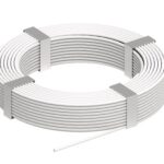 Hliníkový drát v bílém PVC povlaku d-8mm (10kg-50m)