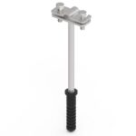 Držák drátu s čepem L-160 Inox V2A