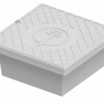 Ovládací skříňka 15x15 h-55 pro šedé fasády