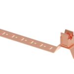 Držák drátu CLICK s háčkem na střešní tašku Cu H-60/L-210