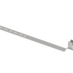 Držák drátu CLICK s háčkem na střešní tašku Inox H-60/L-415