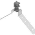 Horní držák pro drát fi8 Pl Inox V2A