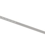 Držák upnutého drátu s hákem na střešní tašky L-415 Inox V2A, rovný