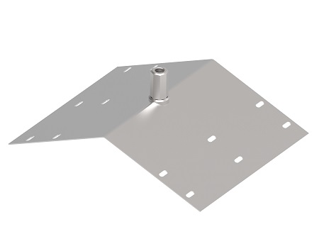 Kovová základna pro štítový Tyč jímací Fi 16