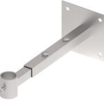 Držák Tyč jímacíu D-40mm na nastavitelné základně 300-500 mm Inox